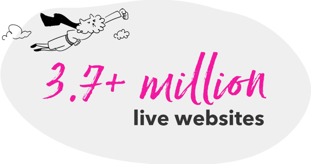 Over 3.7 million live websites
