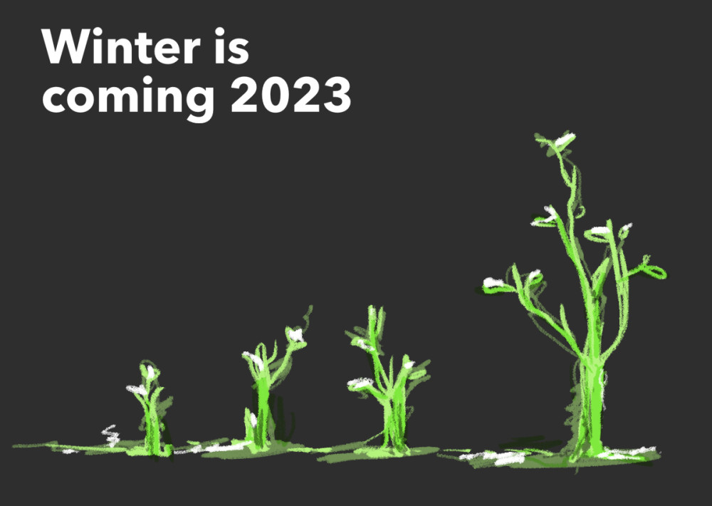 Illustration of a plant growing over time